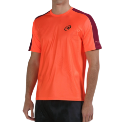 Men's T-shirt Bullpadel Mitad - coral fluor