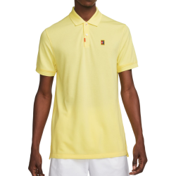 Men's Polo T-shirt Nike Polo Dri-Fit Heritage Slim2 - lemon chiffon