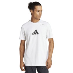 Men's T-shirt Adidas Graphic Tennis Racket T-Shirt - white