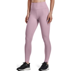 Women's leggings Under Armour Women's UA Meridian Ankle Leggings - mauve pink/metallic silver