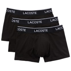 Men's Boxers Lacoste Casual Cotton Stretch Boxer 3P - black