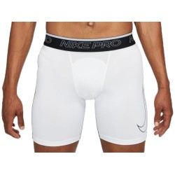Men’s compression clothing Nike Pro Dri-Fit Short M - white/black/black