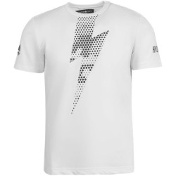 Men's T-shirt Hydrogen Tech Thunderbolt Tee Man - white/black