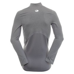 Men’s compression clothing Under Armour Cold Gear Armour Fitted Mock M - charcoal light heather/black