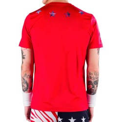 Men's T-shirt Hydrogen Star Tech Tee Man - red/blue