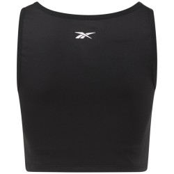 Women's top Reebok Studio Ruched Cropped Tank Top W - black