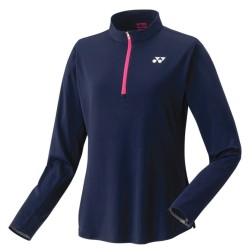 Women's long sleeve T-shirt Yonex Roland Garros Long Sleeve Shirt - navy blue