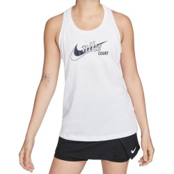 Women's top Nike Court Dri-Fit Tank W - white
