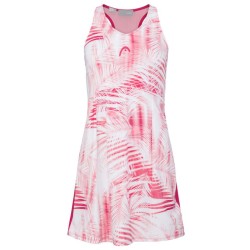 Women's dress Head Spirit Dress - mulberry/print vision