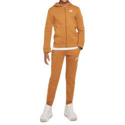 Boys' tracksuit Nike Boys NSW Track Suit BF Core - desert ochre/desert ochre/white