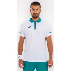 Men's Polo T-shirt Joma Rodiles Polo SS - white