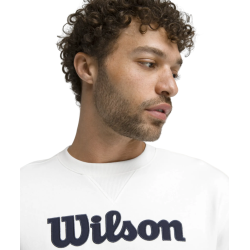 Men's Jumper Wilson Parkside Crew - snow white