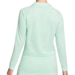 Women's long sleeve T-shirt Nike Court Dri-Fit Victory Top Long Sleeve - mint foam/black