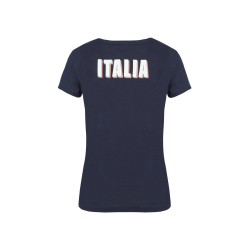 Women's T-shirt EA7 Women Jersey T-Shirt - navy blue