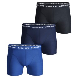 Men's Boxers Bj_rn Borg Shorts Solid 3P - skydiver