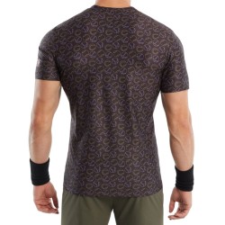 Men's T-shirt Hydrogen Tennis Balls Allover Tech T-Shirt - black