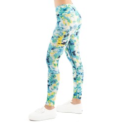 Women's leggings Lucky in Love Peace Out Legging Women - opal/print