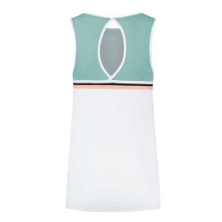 Women's top K-Swiss Tac Hypercourt Advantage Tank 3 - white/nile blue