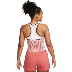 Women's top Nike Court Dri-Fit Slam Tank Top - pink bloom/night maroon/black