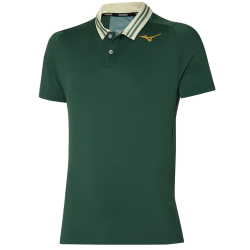Men's Polo T-shirt Mizuno Shadow Polo - pineneedle