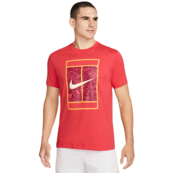 Men's T-shirt Nike Court Dri-Fit Tennis T-Shirt - track red