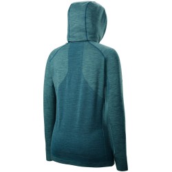 Women's jumper Wilson W F2 Seamless Hoody - brittany blue/corsair