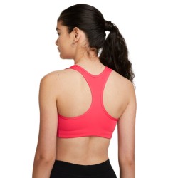 Women's bra Nike Jordan Jumpman Women's Medium Support Pad Sports Bra - lt fusion red/pomegranat