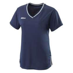 Women's T-shirt Wilson Team II V-Neck W - Team Navy