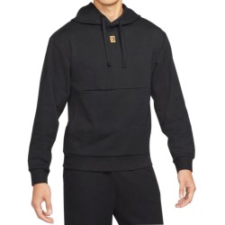 Men's Jumper Nike Court Fleece Tennis Hoodie M - black