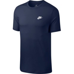 Men's T-shirt Nike NSW Club Tee M - midnight navy/white