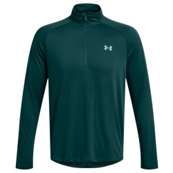 Men's long sleeve T-shirt Under Armour UA Tech 2.0 1/2 Zip M - hydro teal/radial turquoise