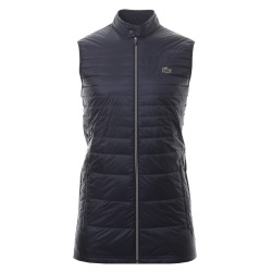 Men's vest Lacoste Men's SPORT Lightweight Water-Resistant Quilted Vest - navy blue