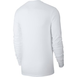 Men's long sleeve T-shirt Nike Sportswear Club Tee LS - white/black