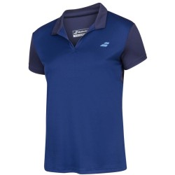 Girls' T-shirt Babolat Play Polo Girl - estate blue