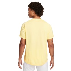Men's T-shirt Nike Court Dri-Fit Victory - soft yellow/topaz gold/black