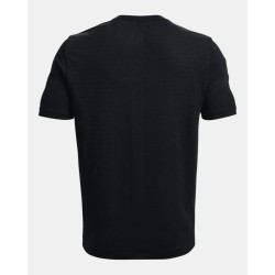 Men's T-shirt Under Armour Men's UA Rush Seamless GeoSport Short Sleeve - black