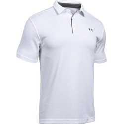 Men's Polo T-shirt Under Armour Tech Polo - white