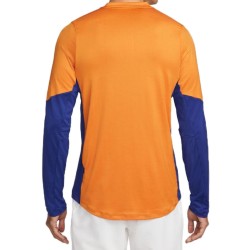 Men's long sleeve T-shirt Nike Dri-Fit Adventage Camisa M - light curry/deep royal blue/white