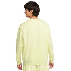 Men's Jumper Nike Swoosh Club Crew - luminous green/white