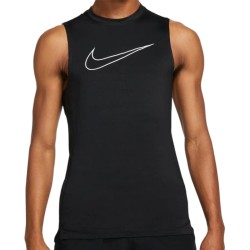 Men’s compression clothing Nike Pro Dri-Fit Dry Tight M - black/white