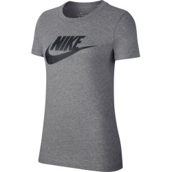 Women's T-shirt Nike Sportswear Essential W - dark grey heather/black