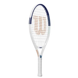 Junior tennis rackets Wilson Roland Garros Elite JR 21 - white/navy