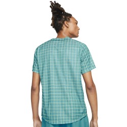 Men's T-shirt Nike Court Dri-Fit Victory Top Print M - riftblue/white