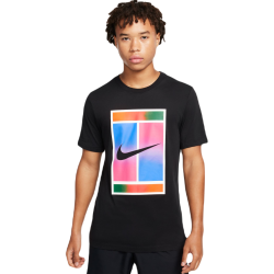 Men's T-shirt Nike Court Dri-Fit Tennis T-Shirt - black