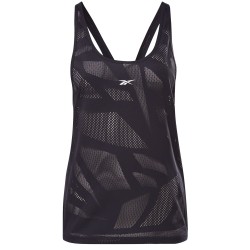 Women's top Reebok Perforated Tank Top W - black
