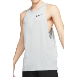 Men's T-shirt Nike Dri-Fit Trap Tank HPR Dry M - particle grey/grey fog/heather/black