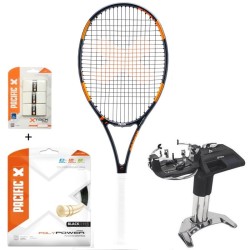 Tennis racket Pacific BXT X Tour Pro 97 + string + stringing