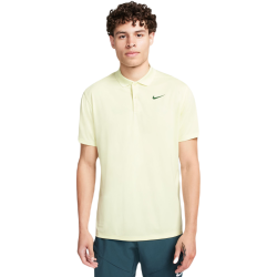 Men's Polo T-shirt Nike Court Dri-Fit Pique Polo - luminous green/fir