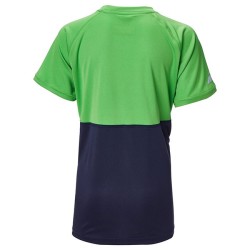 Boys' t-shirt Babolat Play Crew Neck Tee Boy - peacoat/poison green