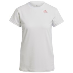 Women's T-shirt Adidas HEAT.RDY Tee W - white/ambient blush